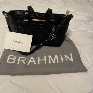 Black Brahmin Mini Asher purse
